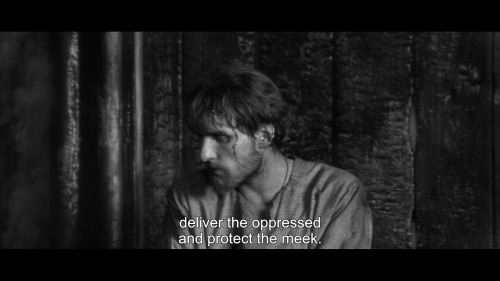 Andrei Rublev, directed by Andrei Tarkovsky, screenplay by Andrey Konchalovskiy and Andrei Tarkovsky