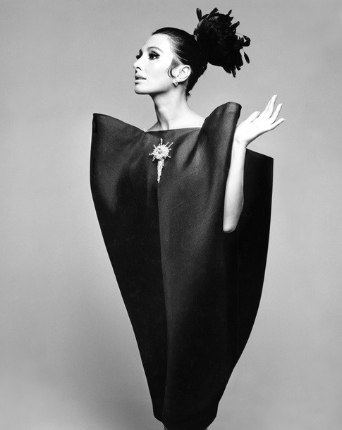 Cristobal Balenciaga dress ca. 1961 via The Costume Institute of the  Metropolitan Museum of Art