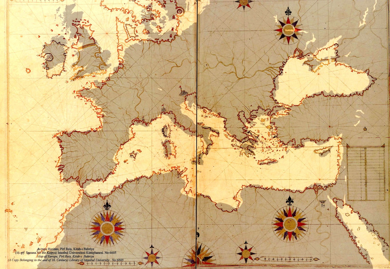 Piri reis map