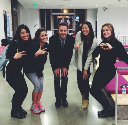 Bachelor Host Chris Harrison and some of our USC Kappa sisters &lt;3instagram.com/kappaus