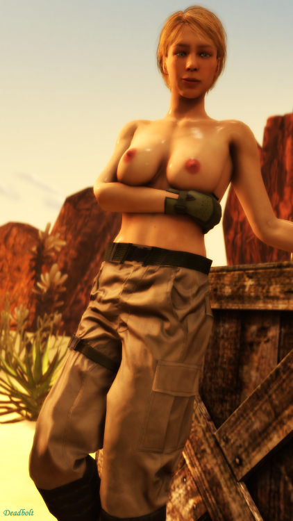 deadboltreturns: Laughing Wallaby: “It’s so hot. Maybe I can unbutton my shirt.” “Oh yea, that’s better! But it’s still too hot, and this sweat is making this bra hard to wear.” “Much better. I still have a few minutes before someone