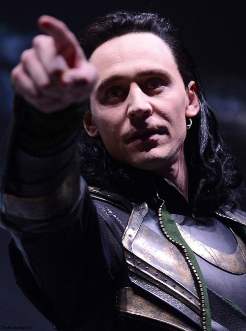 thehumming6ird:Loki invades San Diego Comic Con’s Hall H, 2013  