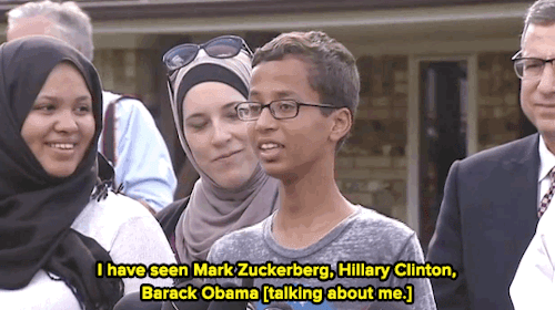 markredito:micdotcom:Watch: Ahmed Mohamed speaks out about being arrested :’)Saw the headlines this 