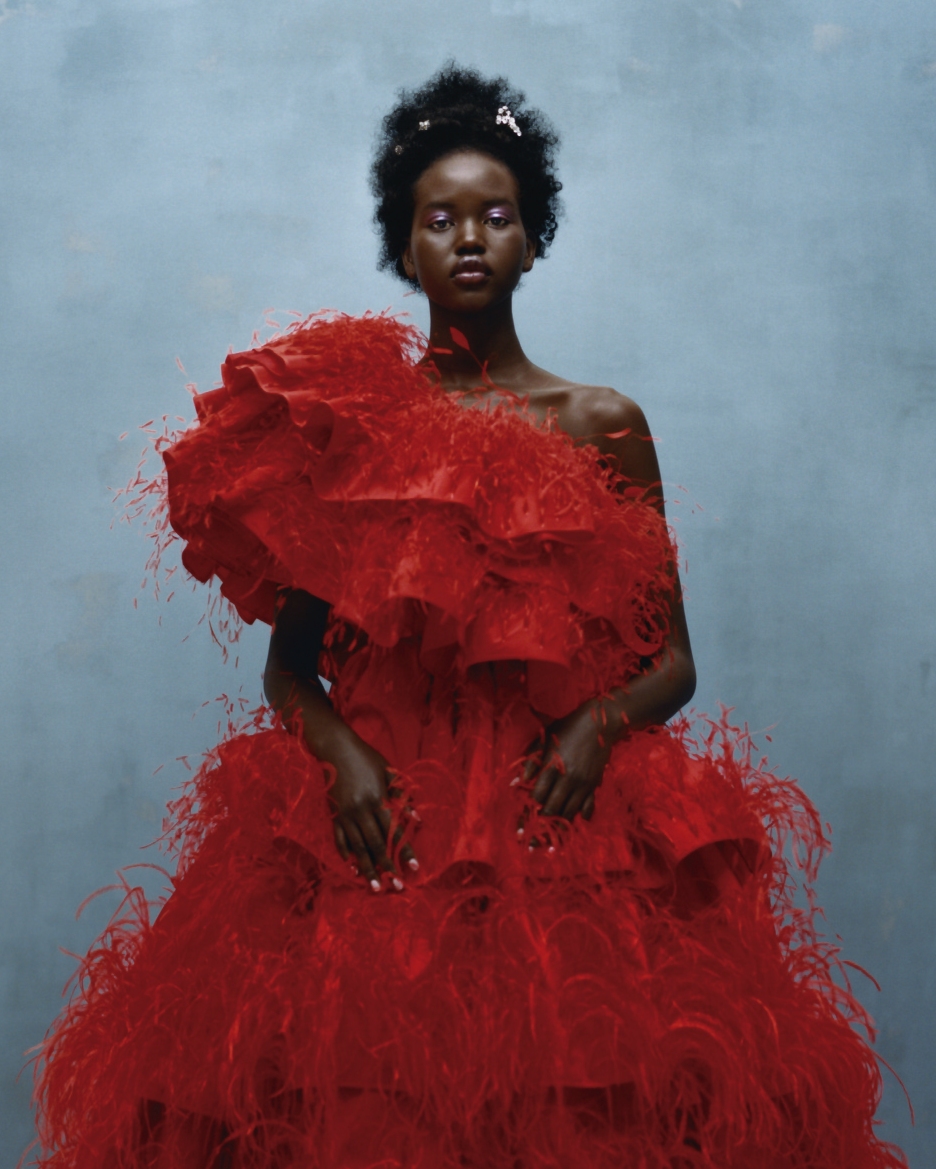 adut akech by tyler mitchell for vogue us #adut akech #tyler mitchell # ...