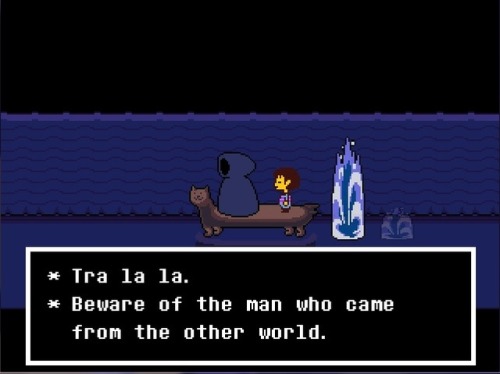 mehless: Watching an Undertale playthrough and found Papyrus giving another small addition to the re