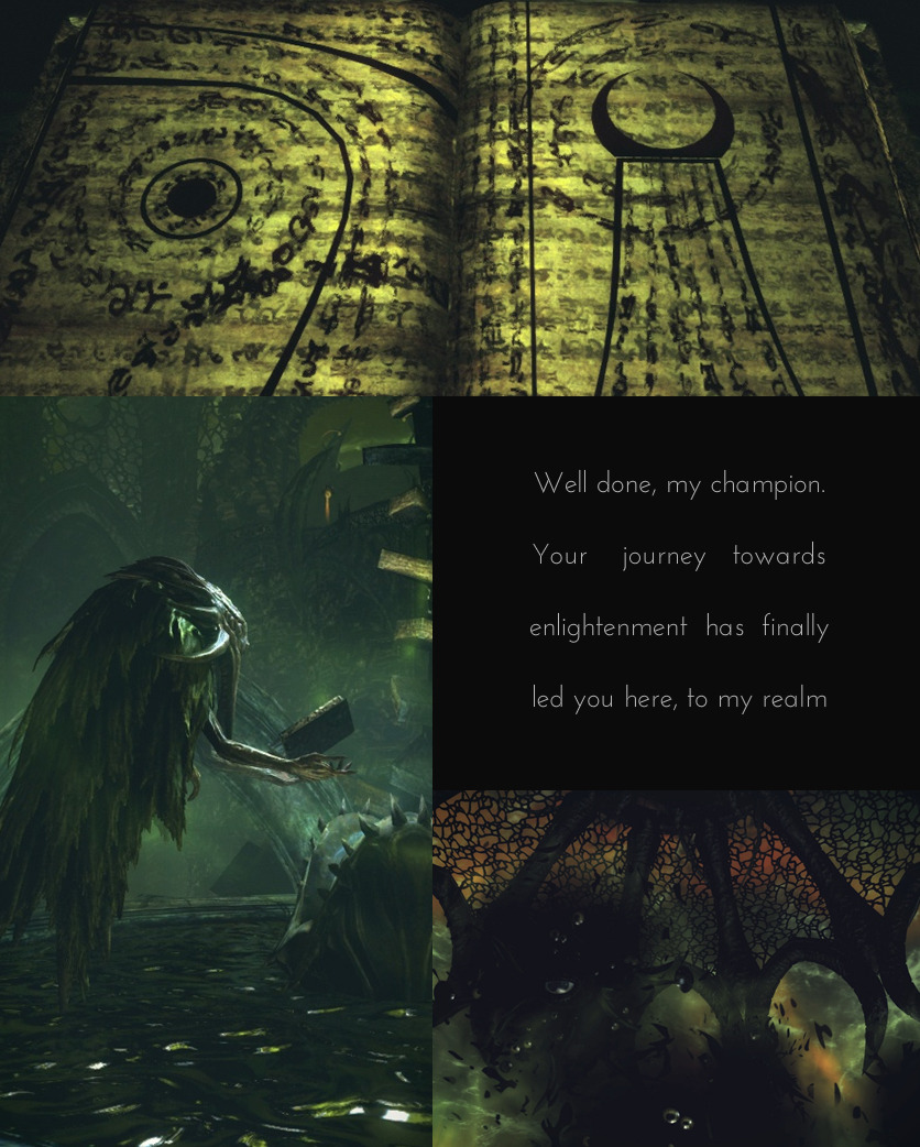 tewinter:  Apocrypha   “Apocrypha is the realm of Hermaeus Mora, the Daedric Prince