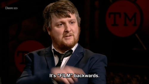 taskmastercaps: [ID: Four screencaps from Taskmaster. Greg Davies says, “There’s an obvious question