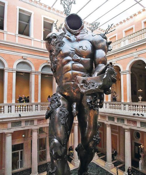 davidhansendesign:Damien Hirst; Demon with Bowl. Venice Biennale 2017