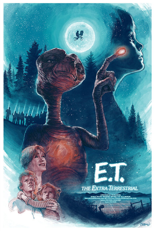 pixalry: E.T. The Extra-Terrestrial - Created by Barret ChapmanLimited edition prints available for 