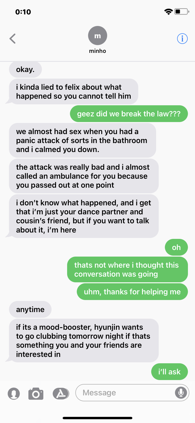 Fifteen - What Actually Happened