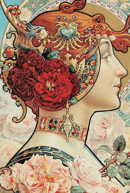 Louis-Théophile Hingre - Advertisement for a wallpaper company (Charpentier-Deny) 1890