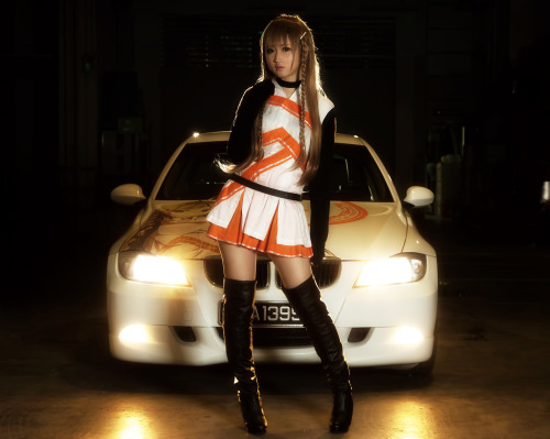 Mirai Suenaga (Solar Marine + Mirai Itasha)by Rehtseeee