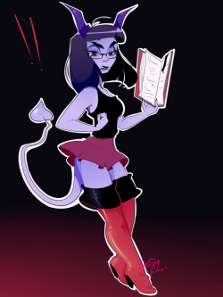 “You interrupted my reading… PREPARE TO DIE!”Commission