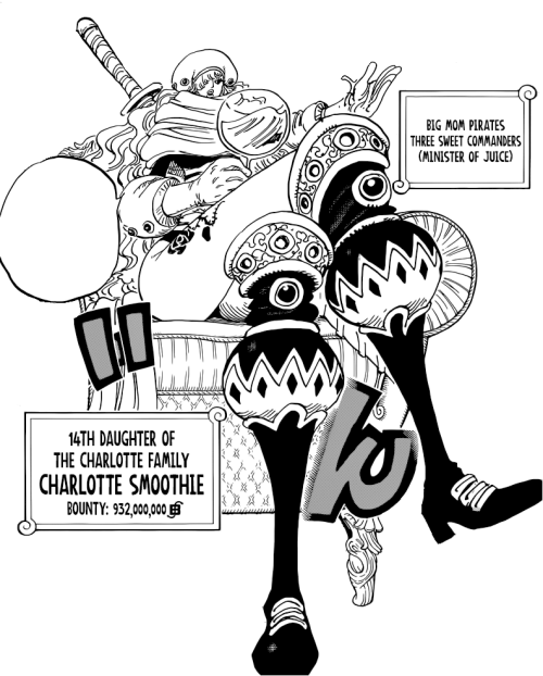 sailawaywithonepiece:Charlotte Smoothie - Bounty: 932,000,000 Belly