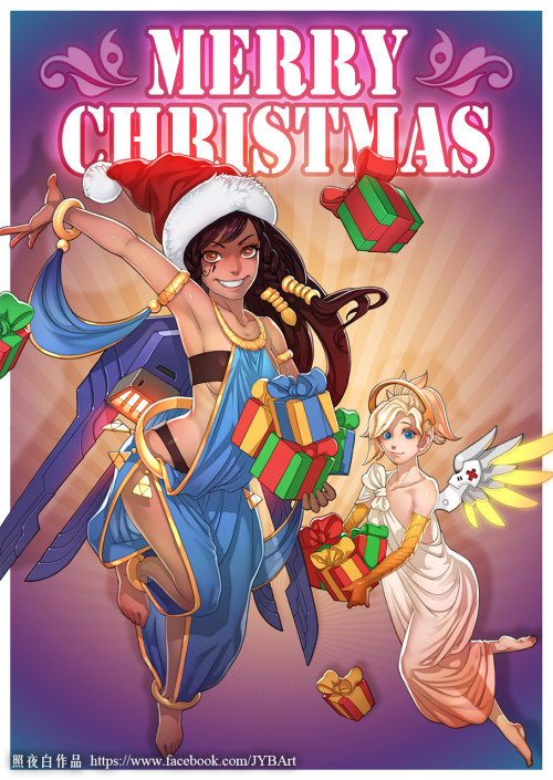 Porn photo overwatchandchill:   2016 Overwatch Christmas