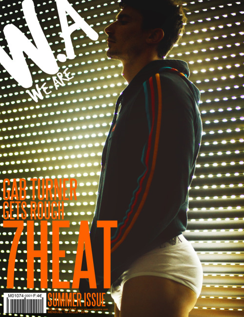 We Are Magazine7th Issue. HEATCover boy : Gabriel TurnerCopyright @butportraiturewww.we-are-m