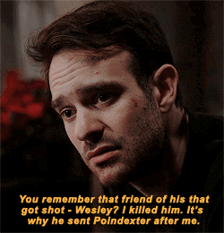 thekaredevil:     karen + coming clean to her friends about wesley