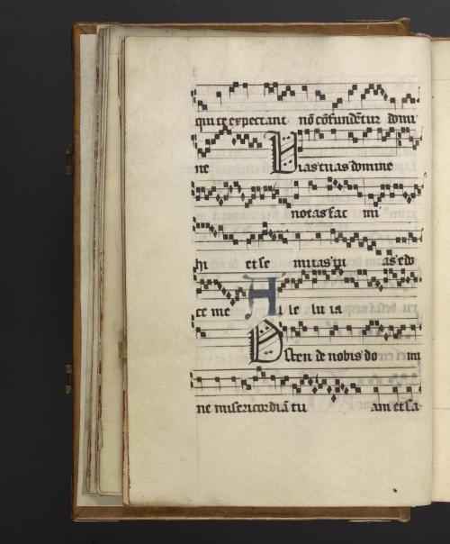 Gradual and lectionary, Ms. Codex 1060, f. 11v - 13r, by Catholic Church, “Probably written in