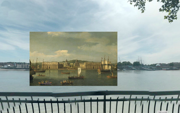 cjwho:  18th-century London paintings meet Google Street View by shystone | via In