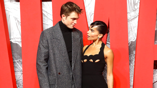 rob-pattinson: the intense eye contact between Robert Pattinson and Zoë Kravitz is the best dis