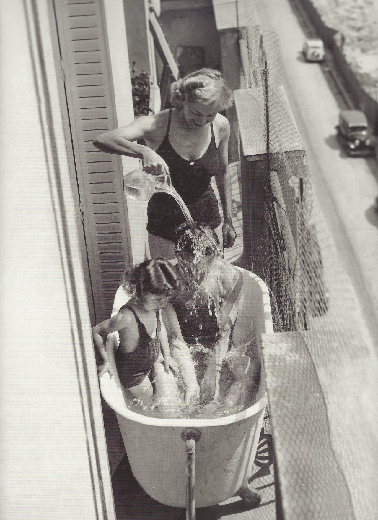  Summer on the balcony. 1937 