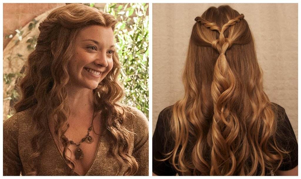Game of Thrones inspired Half Updo by Beauty N the Braid  Hair styles  Hairstyle Party hairstyles