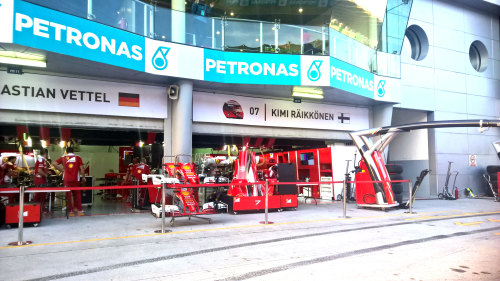 Malaysian GP Pit Walk (Friday)