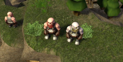 We can now change skin and beard colors. Soon dead dwarves will turn pale and beards are just important! #unity3d #gamedev