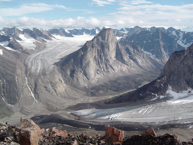 Mount Thor, Baffin Island, Canada This mountain in Auyuittuq National Park is one