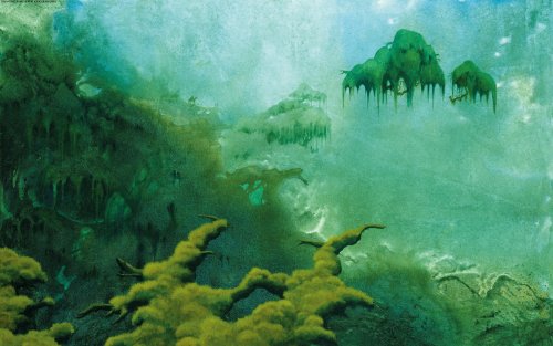 rene-art: photographyartanddesignblog: Roger Dean Unf I love Roger Dean’s surreal landscapes.