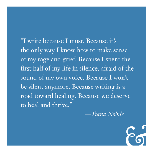 Tiana Nobile in the November/December 2021 issue of Poets & Writers Magazine