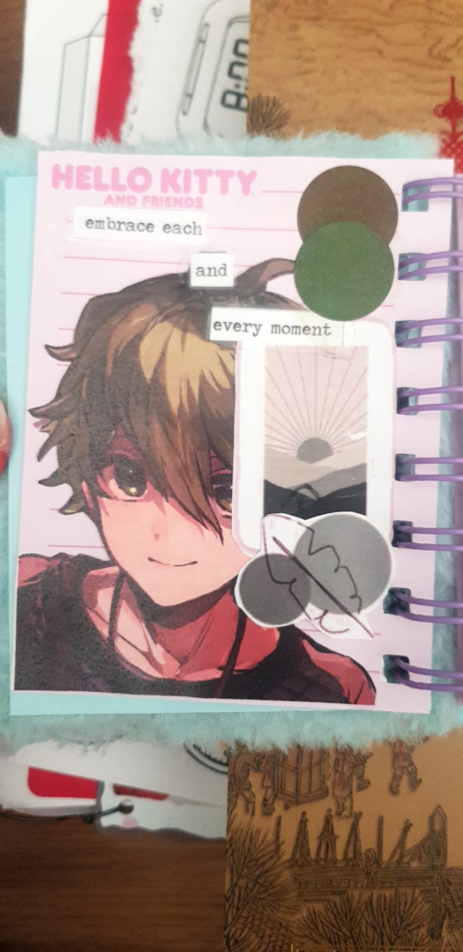 Today's Post Context Is Scrapbook Pages I Made, Also Before Anyone Says I Did Realize I Used The Wrong