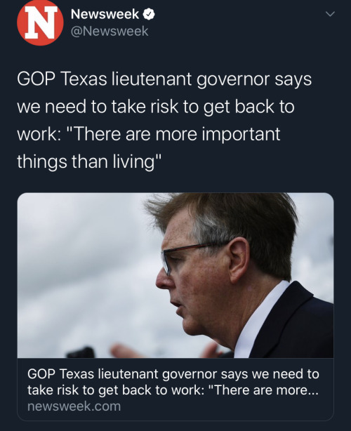 millennial-review:millennial-review:Dying for the stock market is more important than living. It’s our duty as Americans.Trump and the GOP: