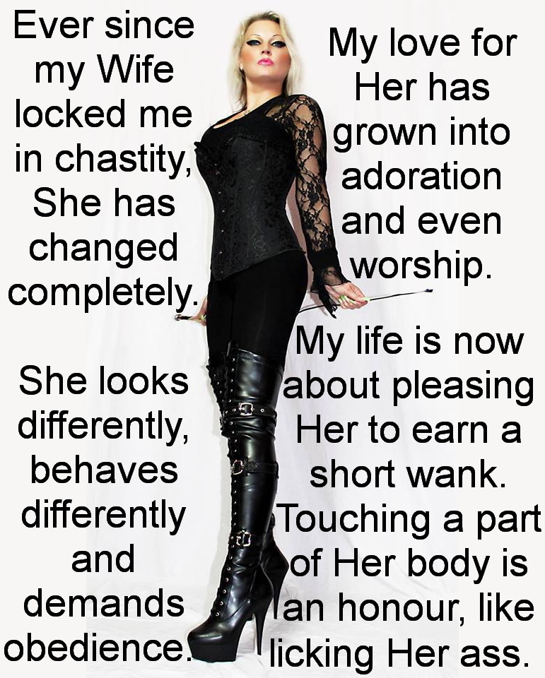 Chastity Images and Tales From a Chastity Slave