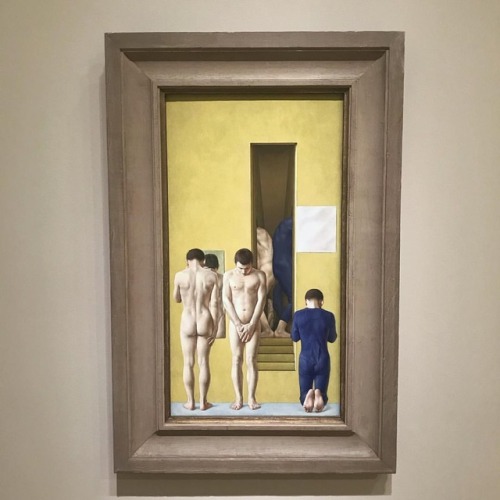 Evasion, 1947 Tempera on canvas mounted to panel Jared French &hellip; This painting is absolutely s