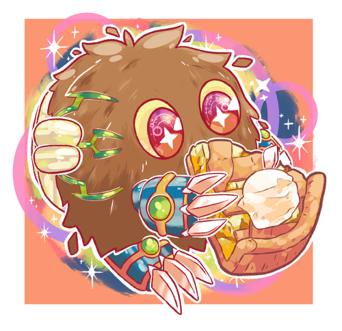 Started To Finish Some More Of My Kuri Series, This Time With Relinkuriboh Enjoying An Apple Pie.Gotten