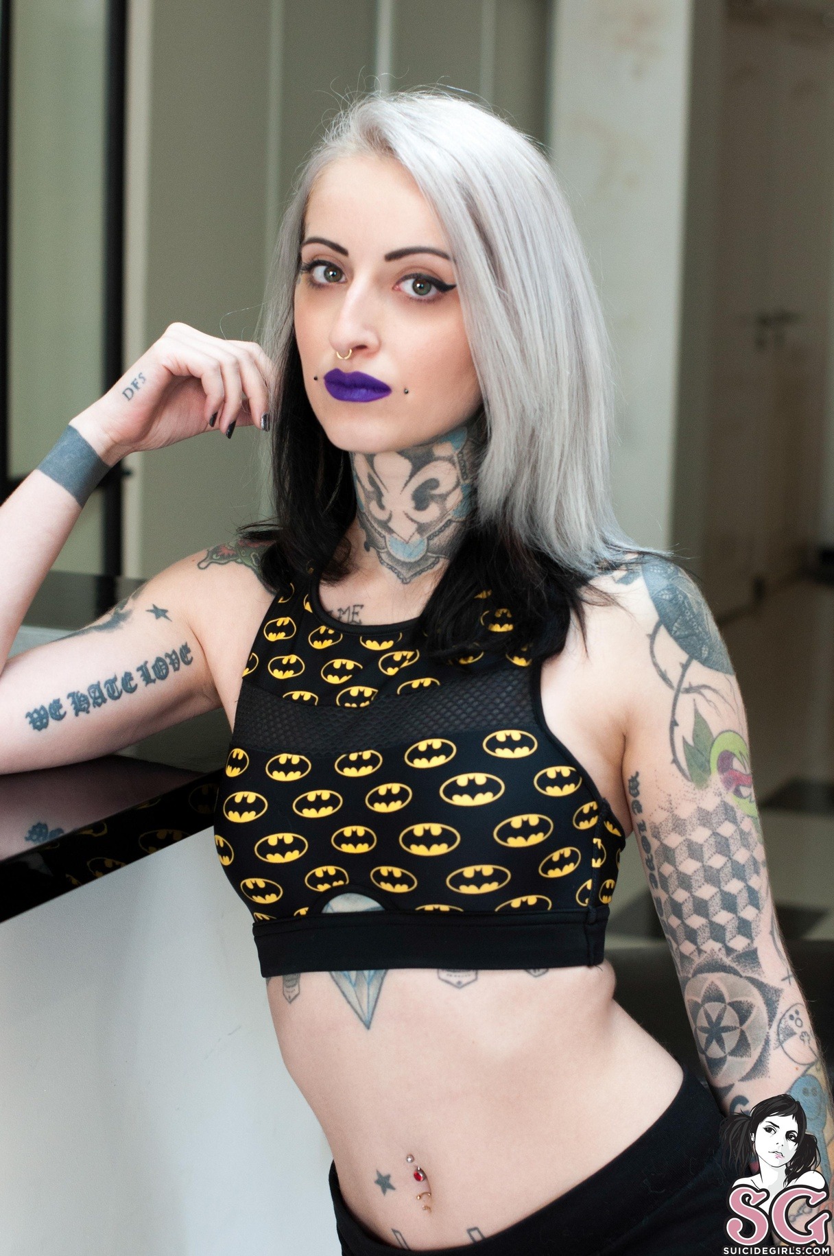 GLADYCE (France) - Bad Bat Girl - www.SuicideGirls.com Follow Gladyce on the web: