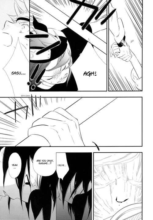 Doujinshi Togijiru (Orin) Kiss after the rain (Naruto Sasuke