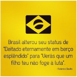 dimaximo:  “Quando vc perceber que para produzir, precisa obter a autorização de quem não produz nada; Quando comprovar que o dinheiro flui para quem negocia não com bens, mas com favores; Quando perceber que muitos ficam ricos pelo suborno e por