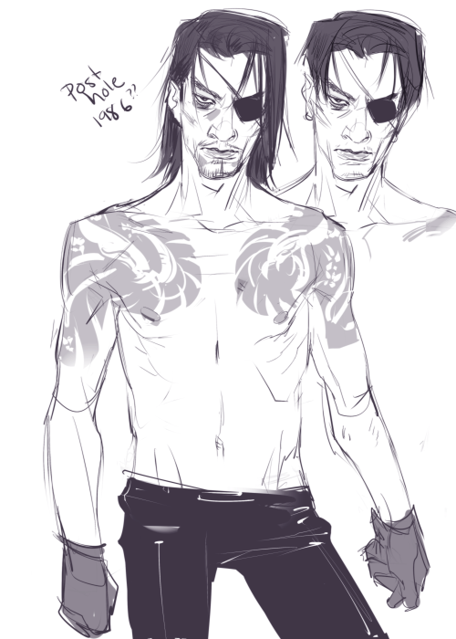 avockado: various majima doodles and a minami