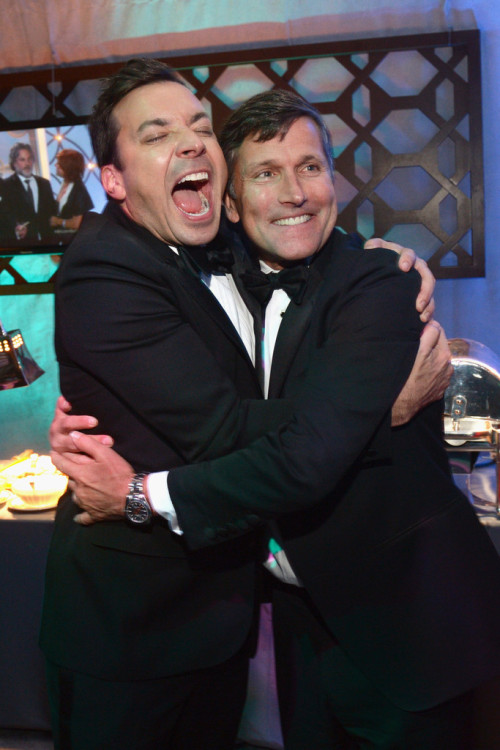 falpalsforever:The Silliness That is Jimmy Fallon at Awards Shows: 2014 Golden Globes Edition