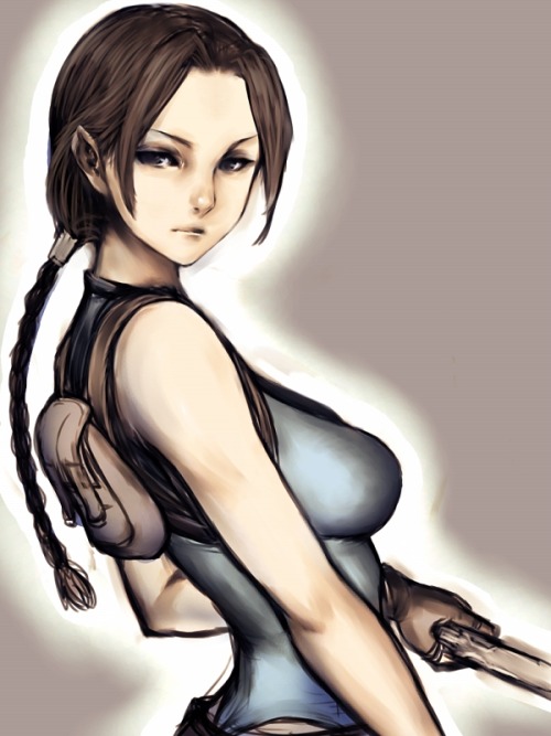 rule34andstuff:  Fictional Characters that I would “wreck”(provided they were non-fictional): Lara Croft (Tomb Raider). Set II.   would fuck her all night long