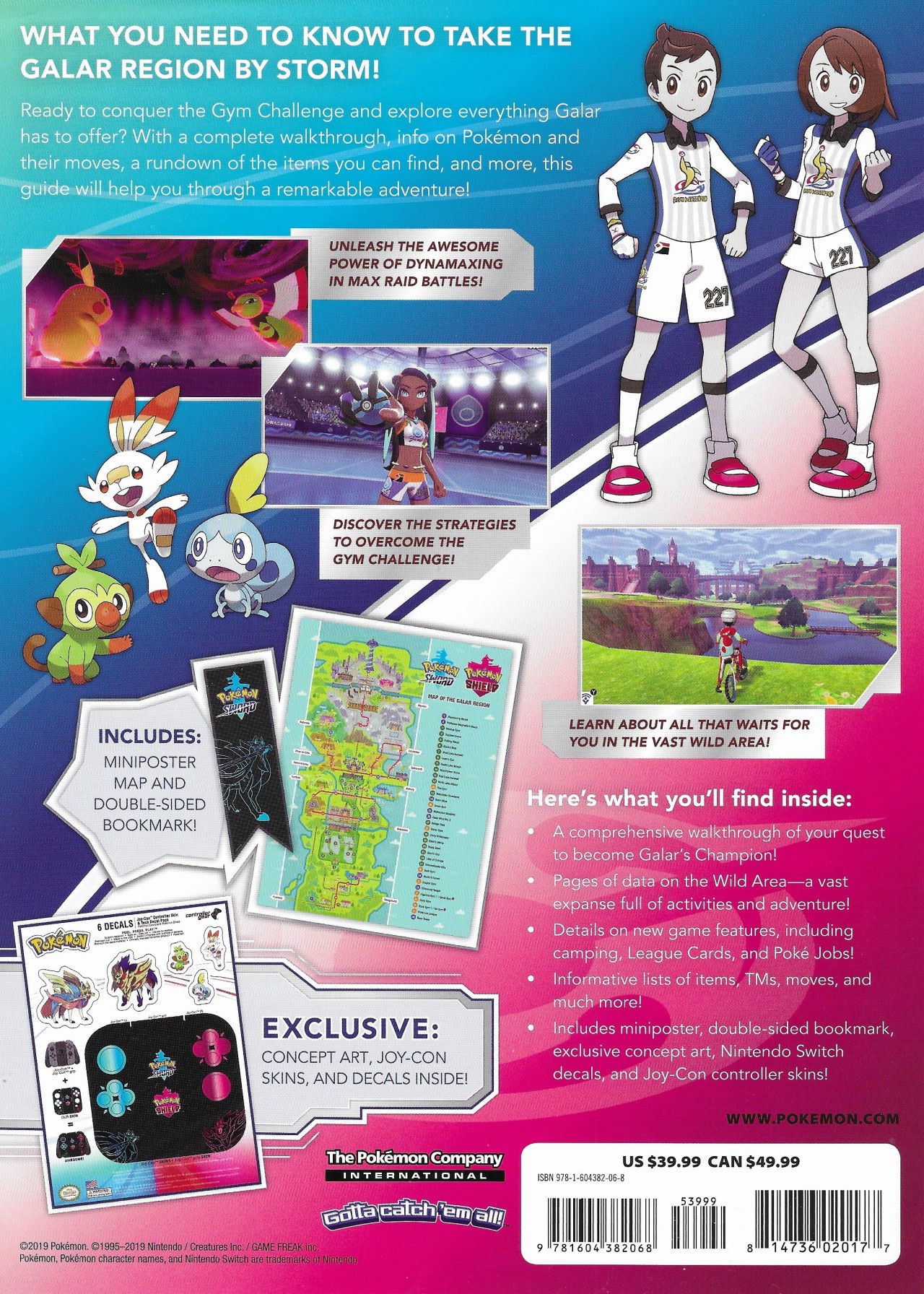 Pokémon Sword & Pokémon Shield: The Official Galar Region Strategy Guide