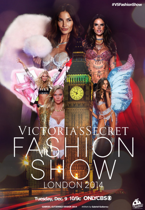 Victoria’s Secret Fashion Show 2014 LONDONLily Aldridge Alessandra Ambrosio Izabel Goulart Els