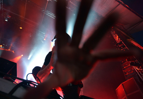 pelle-t: In Flames vocalist took my camera when I stood and worked at Storsjöyran in Öster
