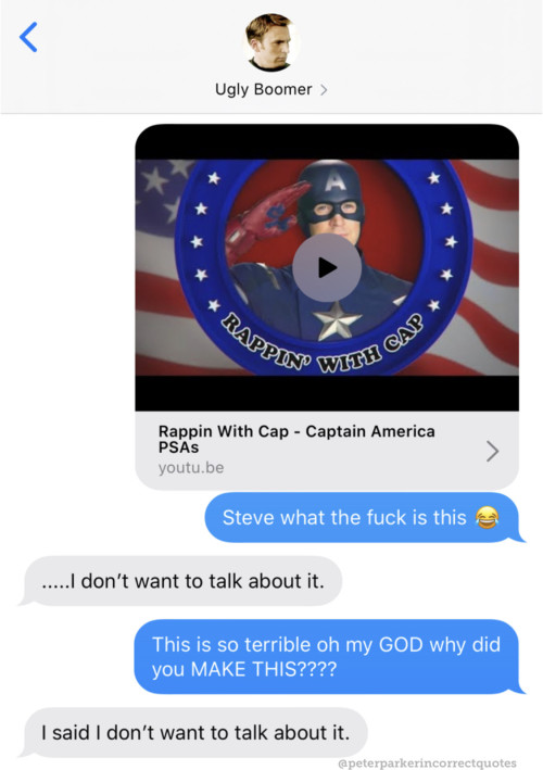 Every Time Steve Enters A Room, Friday Plays The Opening Audio From One Of His PSA's (e.g. "So You Got
