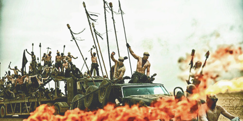 maxrockatanskys: Mad Max: Fury Road“My name is Max. My world is fire… and blood.”