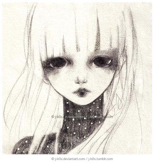 j-b0x:  pencil drawing covered in… pencil smudges hahahhaa