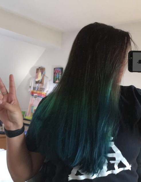 Ayy Ya Girl Finally Did The Mermaid Hair.