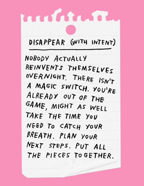 serendipitous-peach - Never Have Been One To Write It Down